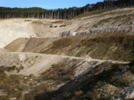 DOLOMITSANDWERK BERNDORF – SANIERUNG DER ABBAUFELDER EDELTRAUD UND ANDREA